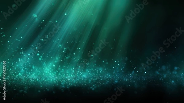 Obraz abstract blue background with particles