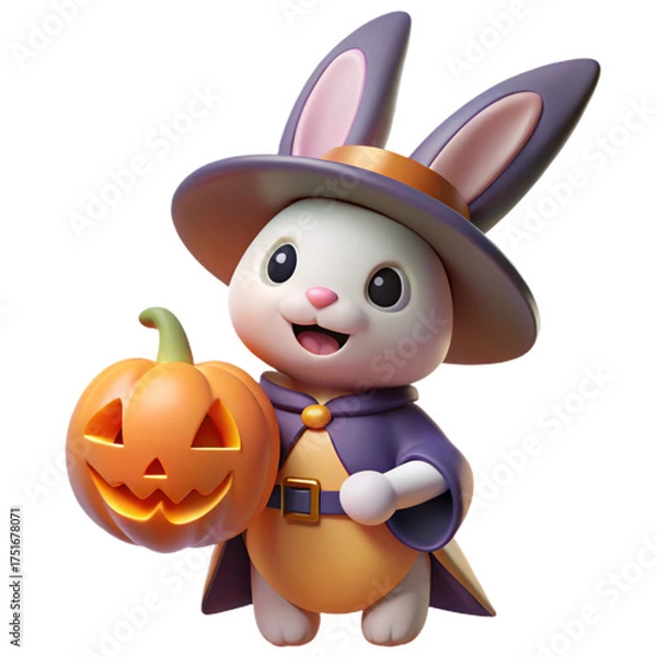 Obraz rabbit with a carrot