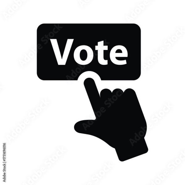 Obraz Online voting icon
