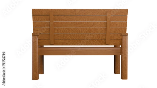 Obraz A Woonden Bench