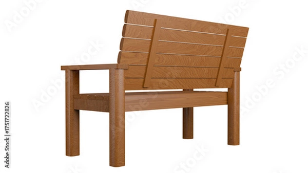 Obraz A Woonden Bench