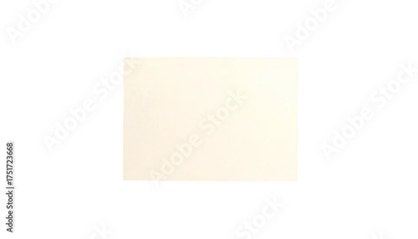 Obraz A cream-colored rectangle on a stark black background, minimal with slight color variations