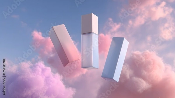 Obraz Minimalist Skincare Packaging