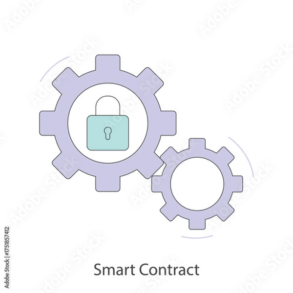 Obraz cryptocurrency design pack element for poster