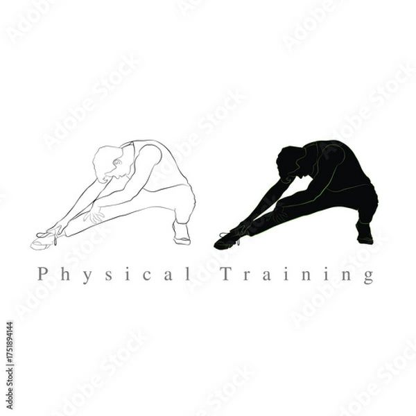 Obraz Physical Training.eps