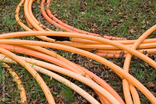 Fototapeta Glasfaserkabel 12