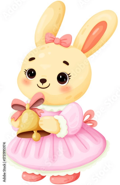 Obraz rabbit christmas