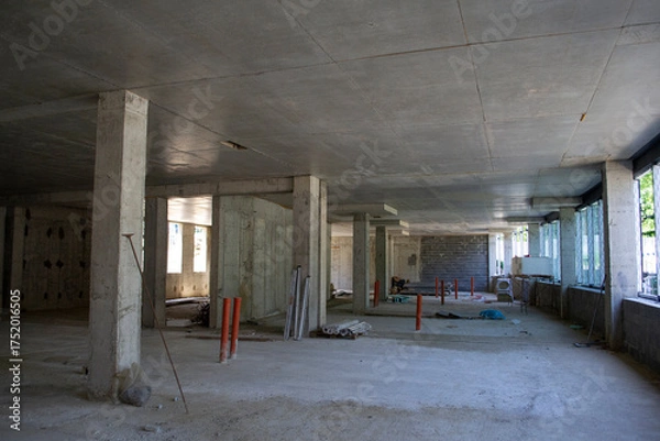 Obraz abandoned factory interior