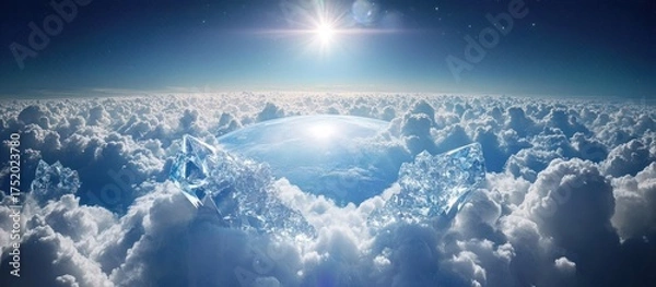 Fototapeta Cloudscape Above The World