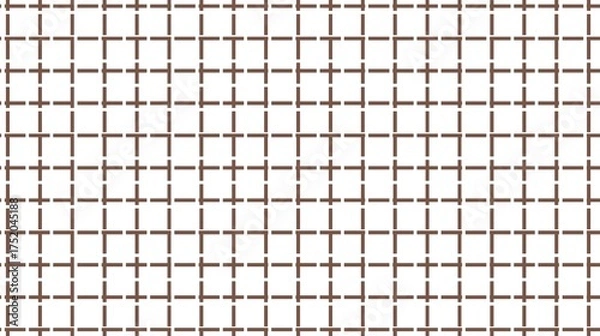 Fototapeta Grid Lines Background, Plaid Pattern illustrations, Square Pattern Background 