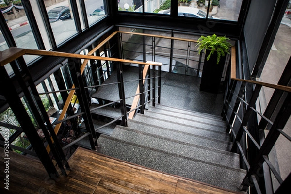 Obraz Indoor Concrete Staircase