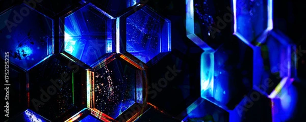 Fototapeta abstract blue background
