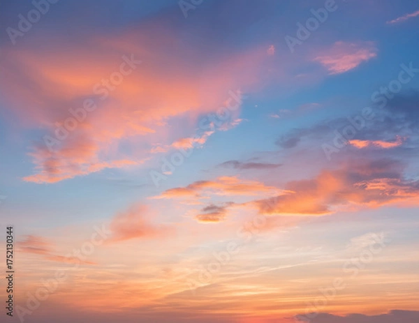 Obraz Sunset Gradient Sky Texture