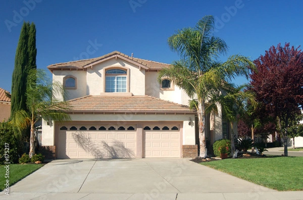 Fototapeta nice house in california