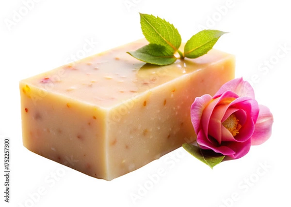 Fototapeta Beauty soap  isolated on white background