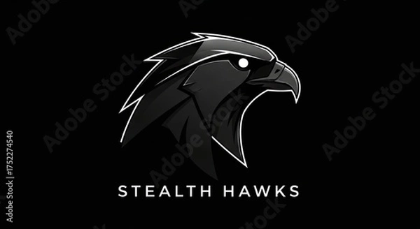 Obraz Stealth Hawks Emblematic Design for Elite Operations