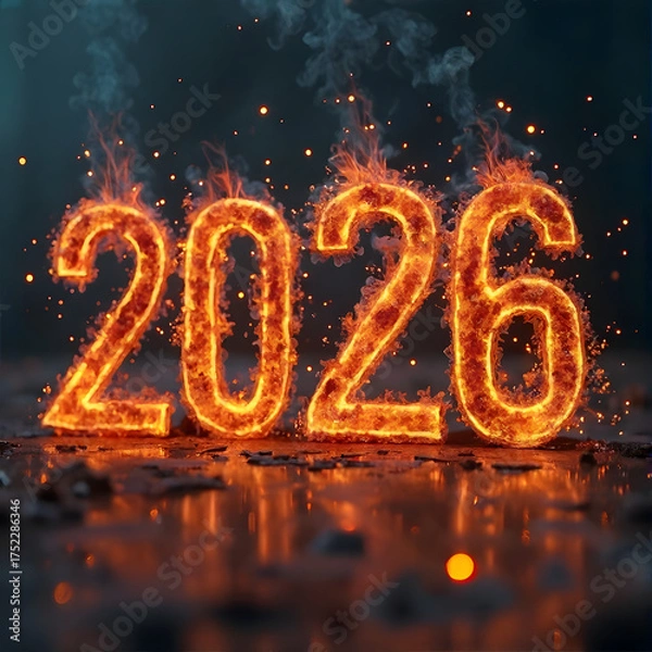 Obraz Happy new year 2026