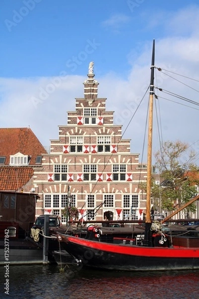 Obraz Kort Galgewater, Leiden, Netherlands.