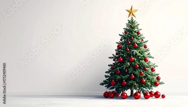 Obraz Red and Green Christmas Joy