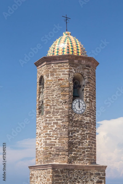 Fototapeta Bell tower of the Cattedral Antonio Abate