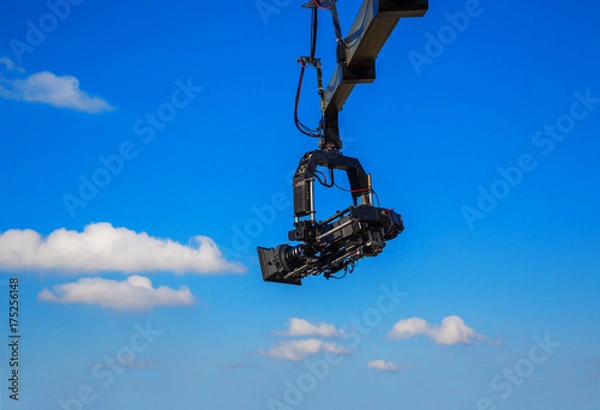 Obraz Professional video camera on the tap