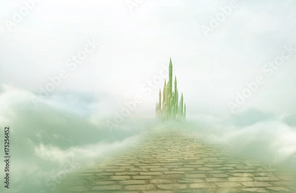Fototapeta szmaragdowe miasto 3