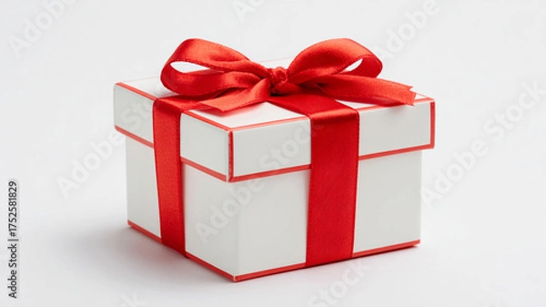 Obraz red gift box