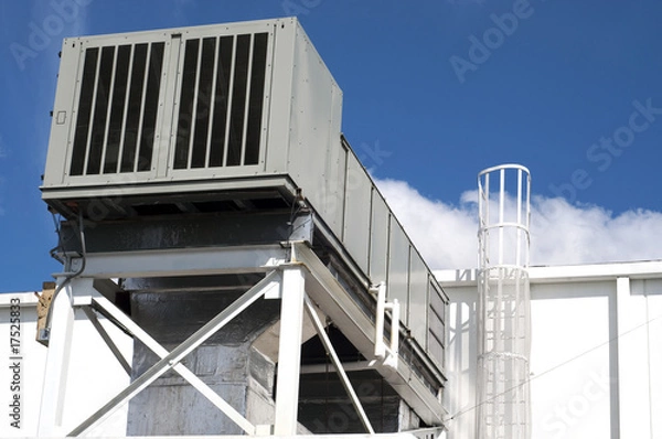 Obraz Air handler industrial unit