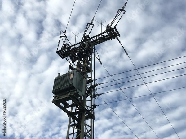 Obraz Elektrostrommast