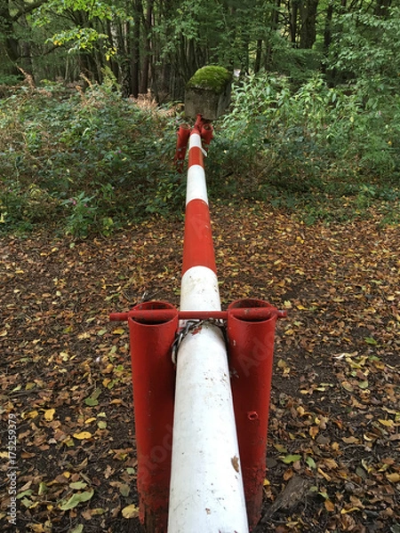 Obraz Grenzschranke seitlich