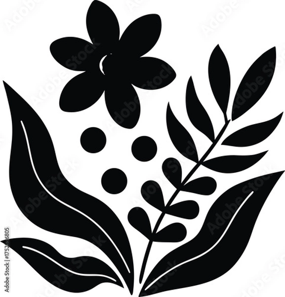 Obraz matisse modern art composition  blue abstract flow.eps