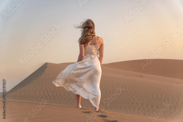 Obraz dunas, atardecer, sunset