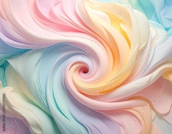 Obraz Pastel swirl