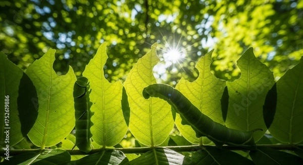 Obraz green tree python