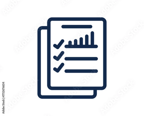 Fototapeta document business