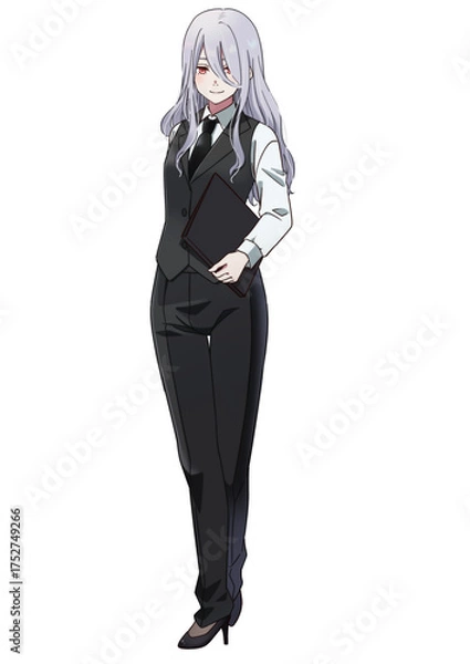 Fototapeta スーツを着ている女性
