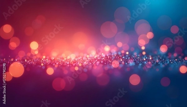Obraz abstract unfocussed gradient background, multicolored blurry spots and bokeh lights