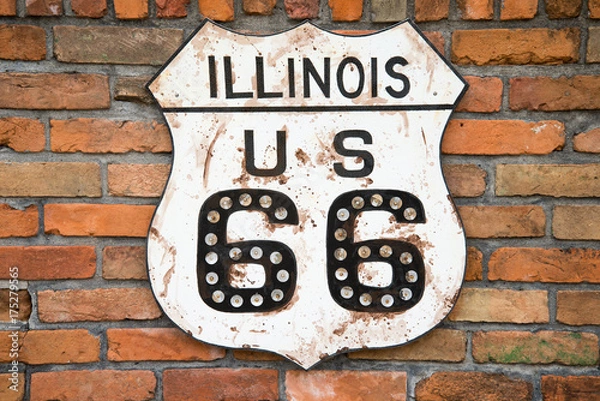 Obraz route 66 sign