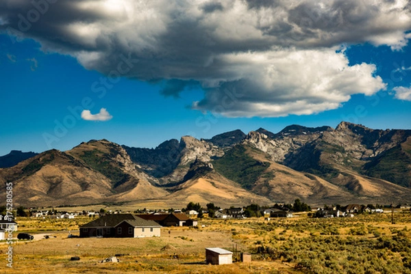 Obraz Ruby Mountains Spring Creek Nevada