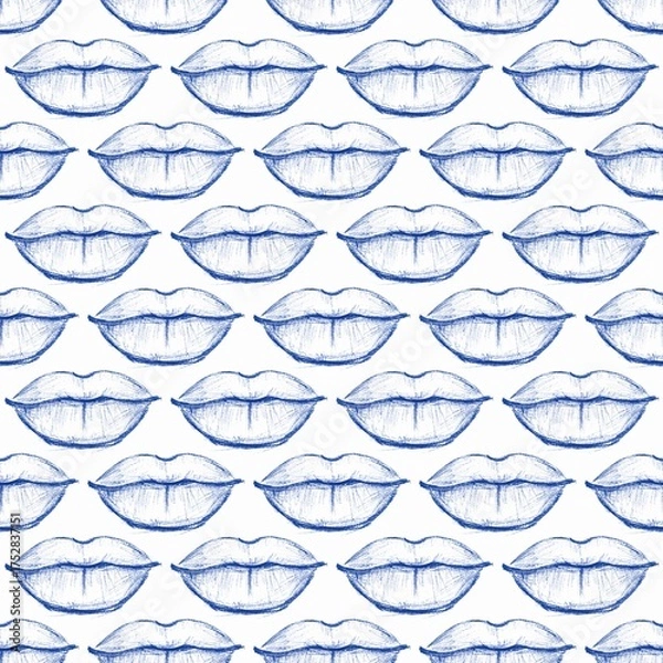 Obraz Lips pattern 