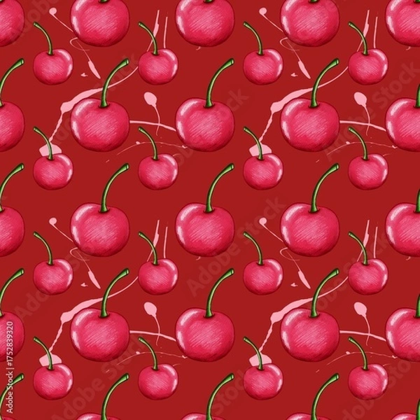 Obraz Cherry pattern 