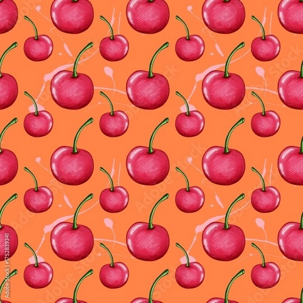 Obraz Cherry pattern 