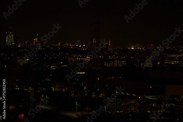 Obraz 陸の上の境界線