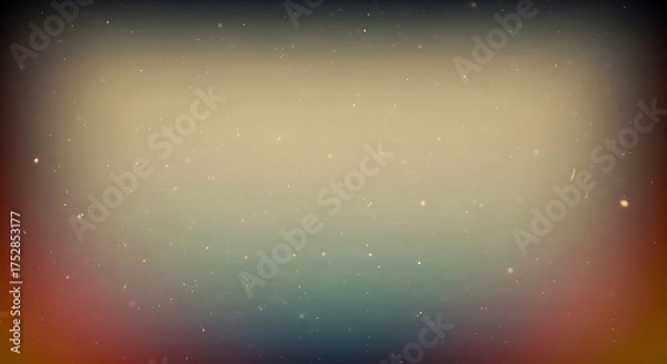 Fototapeta Vintage film frame with dust and scratches for retro style background