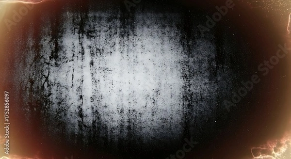 Fototapeta Dark grunge texture with white center and vignette effect for dramatic design