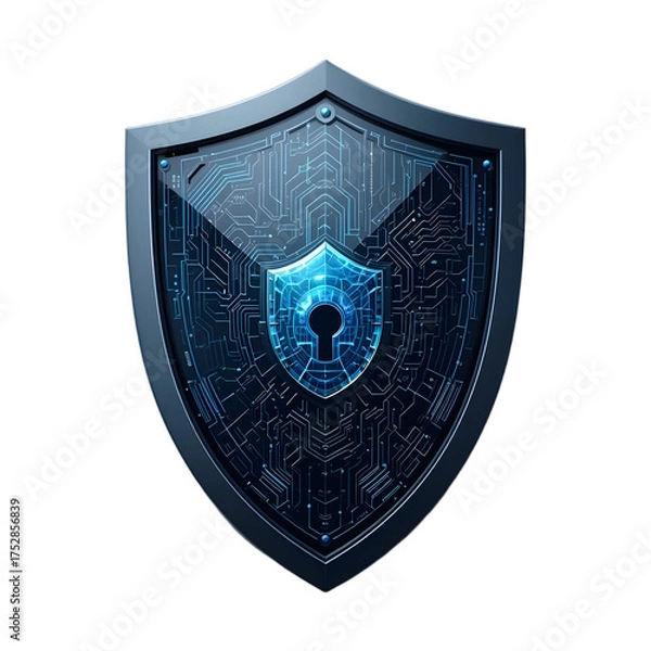 Obraz Cyber Security Shield PNG