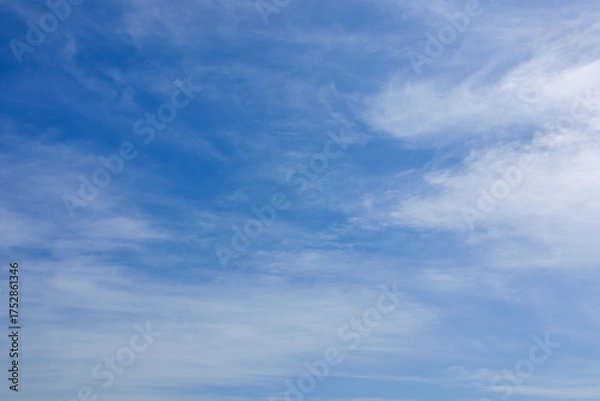 Fototapeta 秋の晴れた空