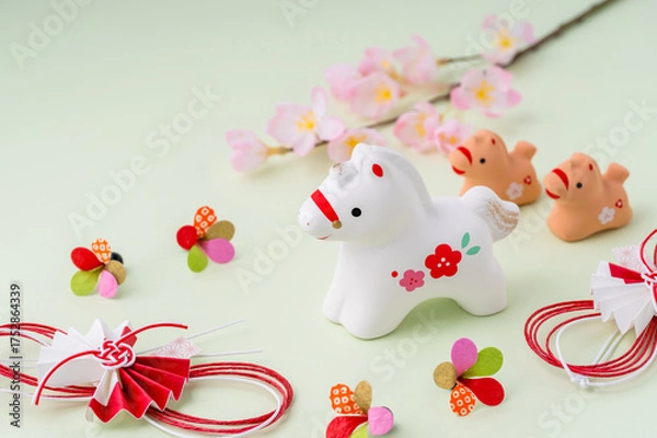 Obraz 新年　2026年　午年
