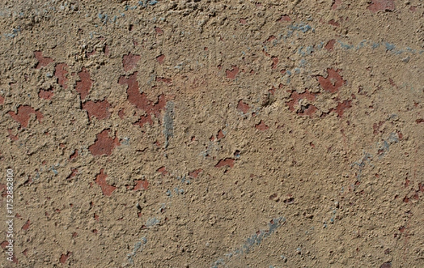 Fototapeta Old dirty weathered grunge wall background texture as abstract background