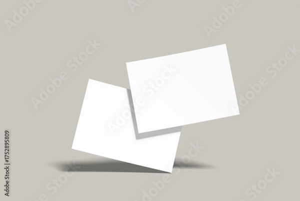 Obraz A4 Landscape Blank Mockup